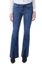 Women's Liverpool Lucy Front Slit Bootcut Jeans - Blue