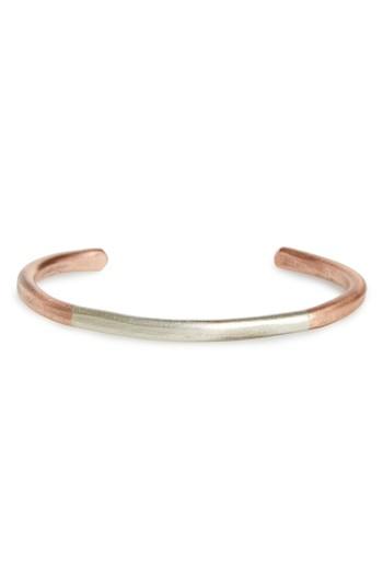 Men's Cause & Effect Copper & Sterling Silver Cuff Bracelet