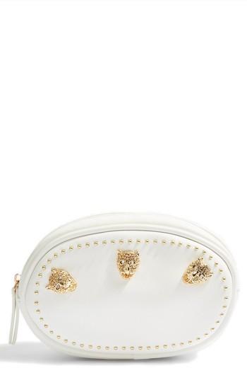 Topshop Panther Bum Bag - White