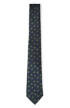 Men's Topman Cactus Print Tie, Size - Blue