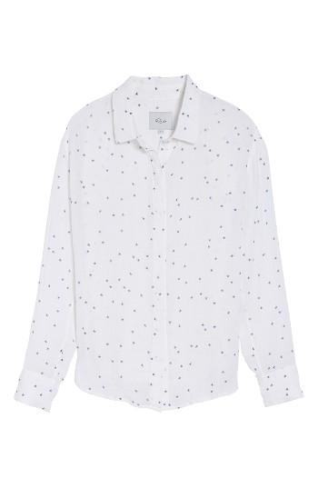 Women's Rails Sydney Star Linen Blend Shirt