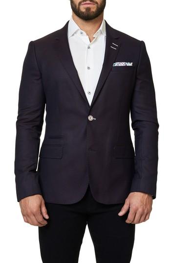 Men's Maceoo Socrate Textured Sport Coat (m) - Red