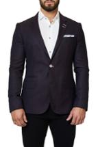Men's Maceoo Socrate Textured Sport Coat (m) - Red