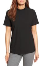 Women's Halogen Split Back Top - Black