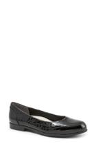 Women's Trotters Arnello Flat M - Black