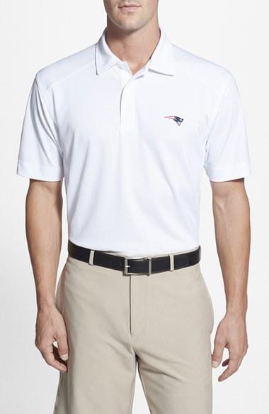 Men's Cutter & Buck 'new England Patriots - Genre' Drytec Moisture Wicking Polo