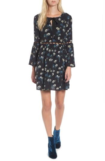 Women's Ella Moss Adara Floral Dress - Black