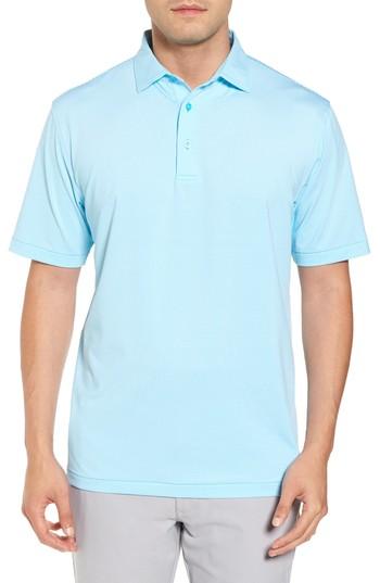 Men's Peter Millar Jubilee Stripe Jersey Polo