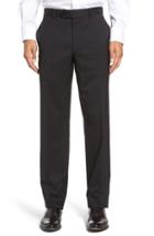 Men's David Donahue Ryan Fit Wool Trousers