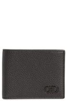 Men's Salvatore Ferragamo Leather Wallet - Black