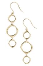 Women's Bony Levy Geo Circle Linear Drop Earrings (nordstrom Exclusive)