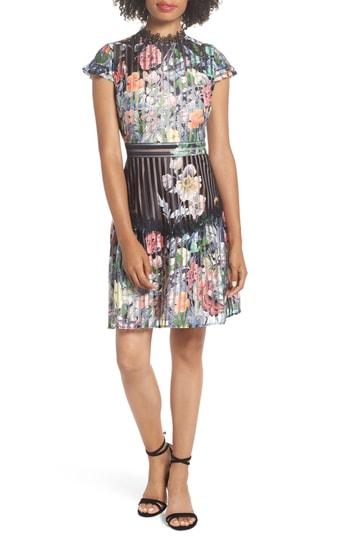 Women's Foxiedox Flora Fit & Flare Dress - Black