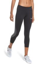 Women's Nike Epic Run Dry-fit Crop Tights - Black