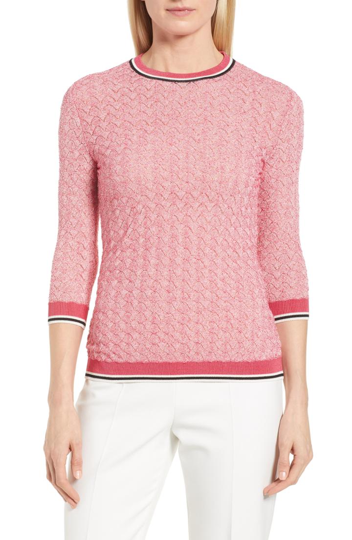Women's Boss Basket Weave Sweater
