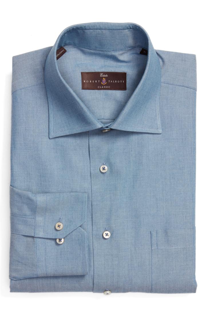Men's Robert Talbott Classic Fit Oxford Dress Shirt