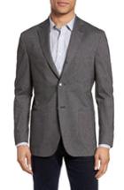 Men's Michael Bastian Classic Fit Birdseye Wool Sport Coat L - Grey