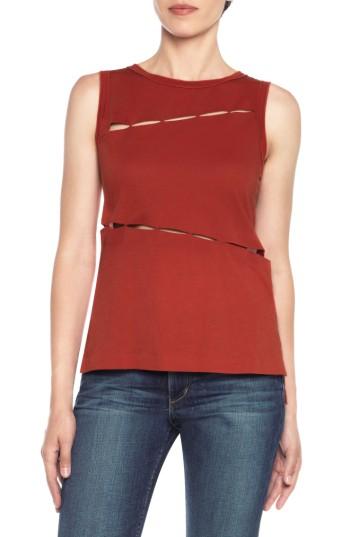 Women's Joe's Karla Slit Tank - Brown