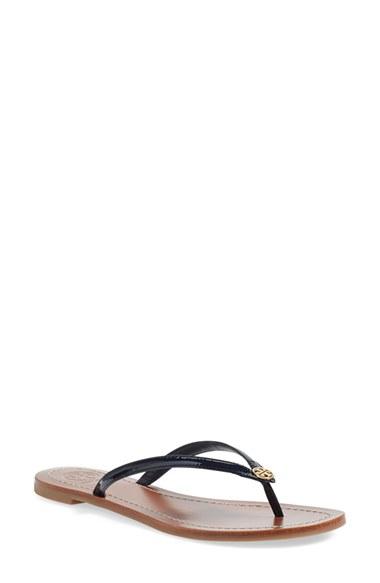 Women's Tory Burch 'terra' Flip Flop M - Blue