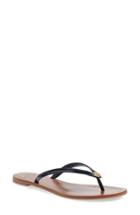 Women's Tory Burch 'terra' Flip Flop M - Blue
