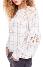 Women's Free People Darling Diana Lace Top - Ivory