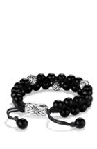Men's David Yurman 'spiritual Beads' Two-row Bracelet With Onyx