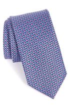 Men's John W. Nordstrom Geometric Silk Tie, Size - Purple