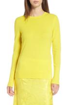 Women's Lewit Cashmere Pullover - Yellow