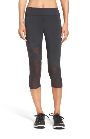 Women's Reebok Cardio Capris - Black