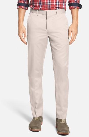 Men's Bonobos 'weekday Warriors' Non-iron Tailored Cotton Chinos X 30 - White