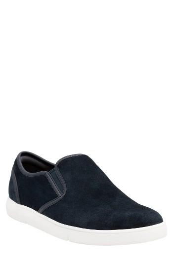 Men's Clarks Lander Step Slip-on .5 M - Blue