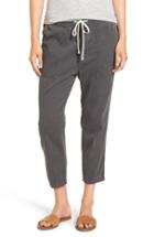 Women's James Perse Relaxed Crop Twill Pants