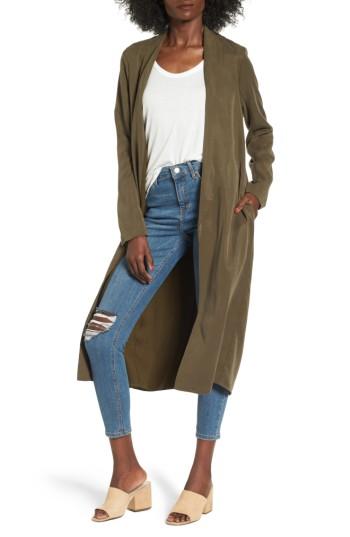 Women's Lovers + Friends Jackson Duster - Green