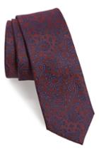 Men's 1901 Cruiser Paisley Silk Tie, Size - Red