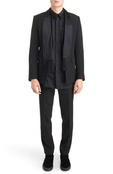 Men's Givenchy Scarf Lapel Evening Jacket