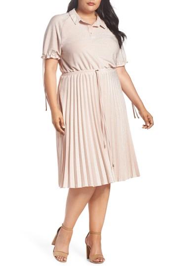 Women's Elvi The Rica Shirtdress Us / 8 Uk - Pink