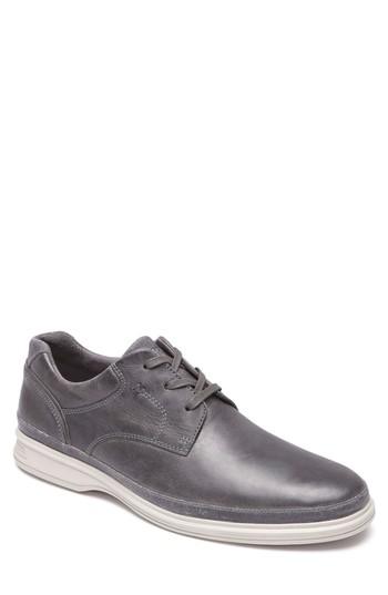 Men's Rockport Dressports 2 Go Plain Toe Derby M - Grey