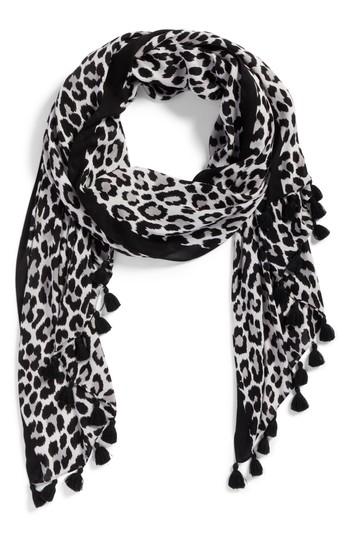 Women's Kate Spade New York Classic Leopard Print Scarf