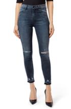 Women's J Brand Alana High Waist Ripped Skinny Jeans - Blue