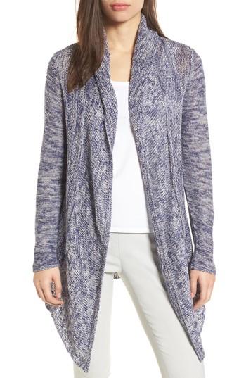 Women's Nic+zoe Weather Mix Cadigan - Blue