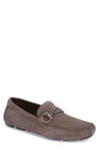 Men's Salvatore Ferragamo Front 2 Driving Shoe E - Grey