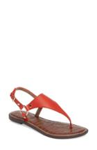 Women's Sam Edelman Greta Sandal M - Red