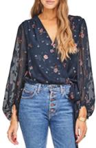 Women's Astr The Label Jill Tie Front Bodysuit