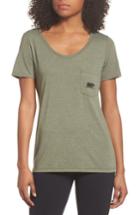 Women's The North Face Triblend Pocket Tee - Green