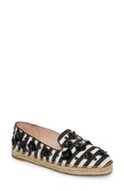 Women's Kate Spade New York Leigh Embellished Espadrille Flat M - Black