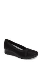Women's Clarks Caddell Dash Wedge .5 W - Black