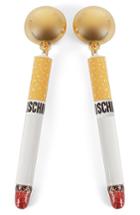 Women's Moschino 'it's Lit' Cigarette Clip Earrings