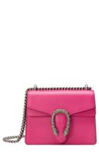 Gucci Mini Dionysus Leather Shoulder Bag - Pink