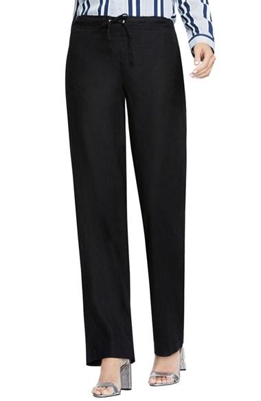 Women's Two By Vince Camuto Wide Leg Linen Pants - Black