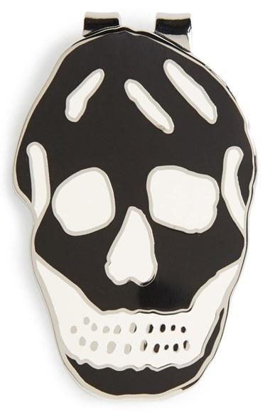 Men's Alexander Mcqueen Skull Money Clip -