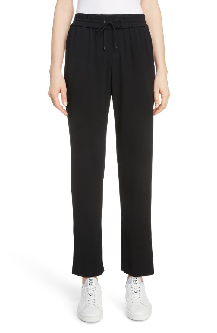 Women's Kenzo Side Stripe Track Pants Us / 34 Fr - Black